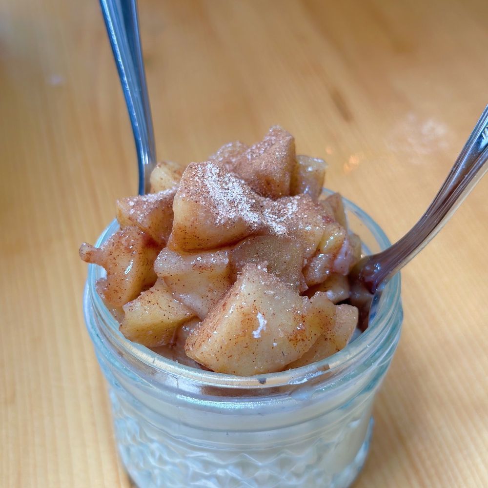 Copper Kettle Cafe - a spoon with a spoonful of food - New American Near Me - Hartsdale, New York Copper Kettle Cafe - a spoon with a spoonful of food - New American Near Me - Hartsdale, New York