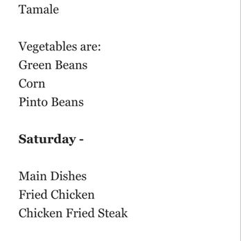 Blessing Hotel Coffee Shop - Menu - American Near Me - Blessing, Texas