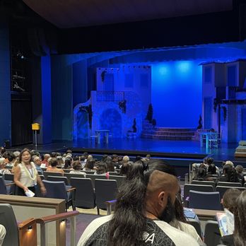 Diamond Head Theatre - Stage prior to the start of the performance - Performing Arts Near Me - Honolulu, Hawaii Diamond Head Theatre - Stage prior to the start of the performance - Performing Arts Near Me - Honolulu, Hawaii