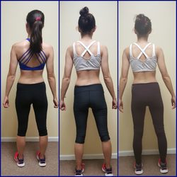 TUF Conditioning - 3 month progress from right to left