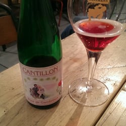 Punto - Three different bottles from Cantillon on the menu!