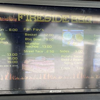 Fireside BBQ - Menu - Barbeque Near Me - Sulphur Springs, Texas Fireside BBQ - Menu - Barbeque Near Me - Sulphur Springs, Texas