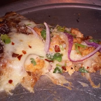 LouEddie's Pizza - Last piece of our bbq chicken - Pizza Near Me - Skyforest, California