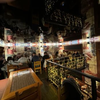 Pizza Bertoldi - Upstairs seating - Italian Near Me - Praha 3, Puerto Rico