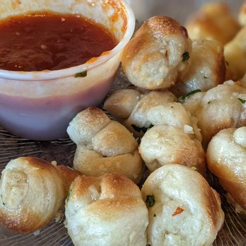 New Corner Restaurant - Miniature garlic knots with marinara dipping sauce- Yum - Pizza Near Me - Red Bank, New Jersey New Corner Restaurant - Miniature garlic knots with marinara dipping sauce- Yum - Pizza Near Me - Red Bank, New Jersey