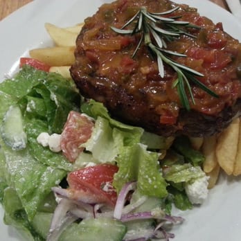 Montania Cafe Bar Restaurant - Porterhouse steak, steak house chips and Greek salad - Bars Near Me - Ferntree Gully, VIC Montania Cafe Bar Restaurant - Porterhouse steak, steak house chips and Greek salad - Bars Near Me - Ferntree Gully, VIC