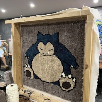 Fuzzy Lab Tufting - Final product. 5-6ish hours - Arts & Crafts Near Me - Toronto, Ontario