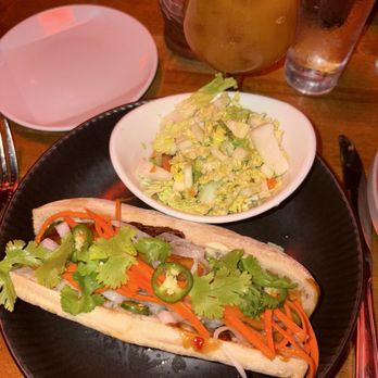 JEM Social - Cocktails + Kitchen - Pork Belly Banh Mi - Cocktail Bars Near Me - Myrtle Beach, South Carolina