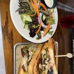 BLT and side salad