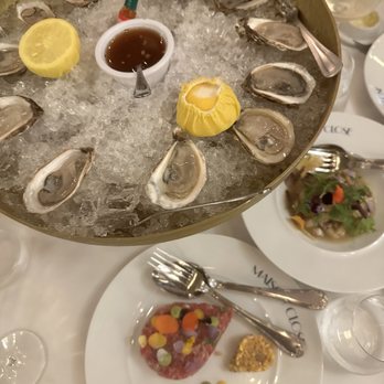 Maison Close Restaurant - Oysters, Tuna Tartare, Artichoke Salad - French Near Me - New York, New York Maison Close Restaurant - Oysters, Tuna Tartare, Artichoke Salad - French Near Me - New York, New York