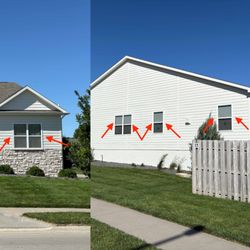 Omaha Home Repair - Before shutter addition