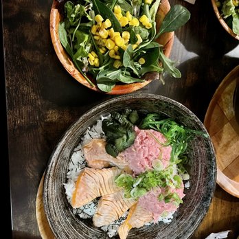 Ramen Champ - Salmon and tuna bowl - Ramen Near Me - San Jose, California