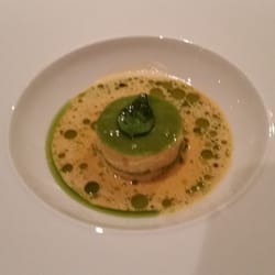 Crab lasagne with pesto