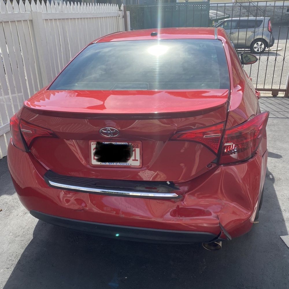 Baker Automotive - Damaged rear - Body Shops Near Me - Worcester, Massachusetts