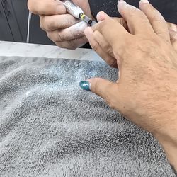 Blossom Nails & Spa - Getting fresh nails