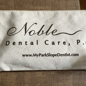 Noble Dental Care - My new patient gift bag - Cosmetic Dentists Near Me - Slope, New York