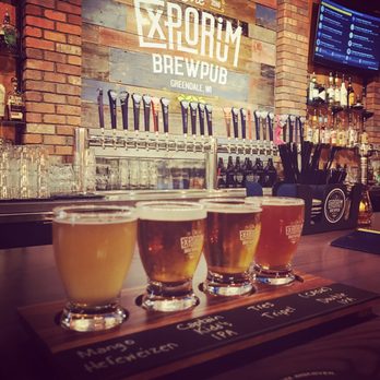 The Explorium Brewpub Greendale - Flights; how you do beer sampling right! - Pizza Near Me - Greendale, Wisconsin The Explorium Brewpub Greendale - Flights; how you do beer sampling right! - Pizza Near Me - Greendale, Wisconsin