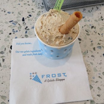 Frost Gelato - espresso chip gelato...tasty - Gelato Near Me - Austin, Texas