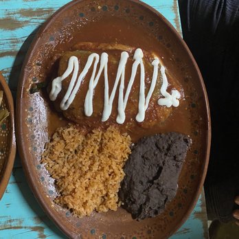 Yeikame - Shrimp Chile relleno! Probably the best Chile relleno I've ever had it was amazing. - Mexican Near Me - Sayulita, NAY Yeikame - Shrimp Chile relleno! Probably the best Chile relleno I've ever had it was amazing. - Mexican Near Me - Sayulita, NAY