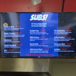 Fat Boys Pizza - Menu