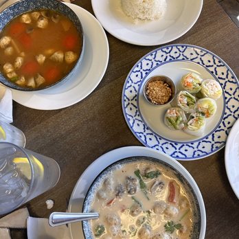 Totally Thai - Shrimp Tom Yum, Tofu Tom Kha, and Shrimp fresh roll - Thai Near Me - Elizabeth City, North Carolina Totally Thai - Shrimp Tom Yum, Tofu Tom Kha, and Shrimp fresh roll - Thai Near Me - Elizabeth City, North Carolina