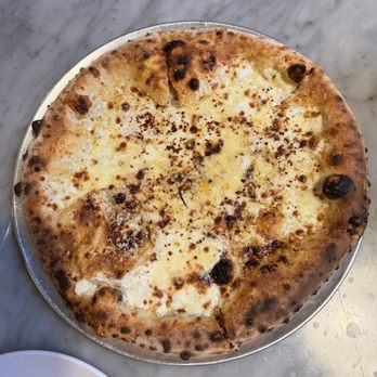 Milkflower - S.T. The Ghost Pizza EXCELLENT! - Pizza Near Me - Astoria, New York