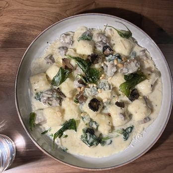 San Babila - Gnocchi with black truffle - Italian Near Me - New York, New York San Babila - Gnocchi with black truffle - Italian Near Me - New York, New York