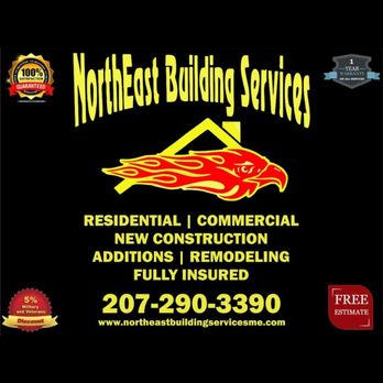 Northeast Building Services - the front of the building - Roofing Near Me - Lincoln, Maine Northeast Building Services - the front of the building - Roofing Near Me - Lincoln, Maine