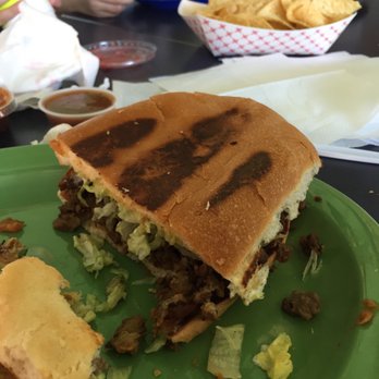 Taco Station - Torta de carne asada - Mexican Near Me - Riverside, California