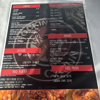 Rockin' Cajun Seafood And Grill - Menu - Cajun/Creole Near Me - Carson, California