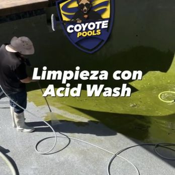 Coyote Pools - SERVICE ACID WASH AND CHLORINE WASH - Pool Cleaners Near Me - Phoenix, Arizona Coyote Pools - SERVICE ACID WASH AND CHLORINE WASH - Pool Cleaners Near Me - Phoenix, Arizona