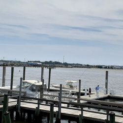 Saltwater Grill - View from the outside dining area.