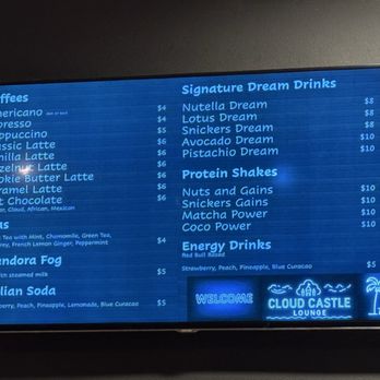 Cloud Castle - Menu - Hookah Bars Near Me - Glendora, California Cloud Castle - Menu - Hookah Bars Near Me - Glendora, California
