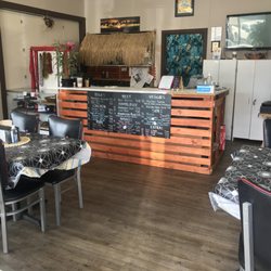 Island Hut - Inside the island hut