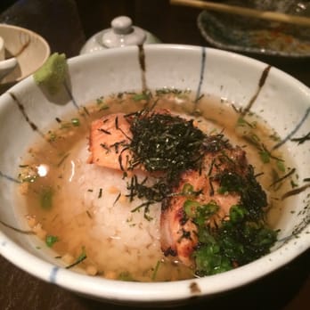 Kiraku - Rice soup with salmon - Tapas/Small Plates Near Me - Berkeley, California