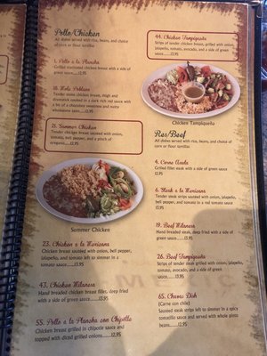 Menu photo 5 El Rosal No 2 Modesto, CA