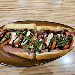 Tony's Of NY Pizza Kitchen - Prosciutto and Mozzarella sub.