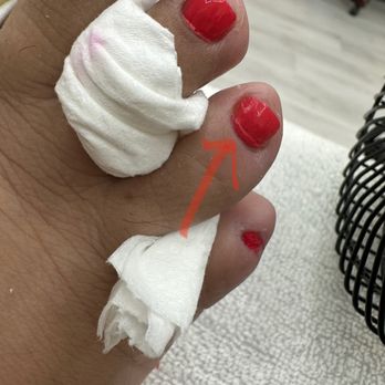 Simply Unique Nail - Again just paint over my cuticle instead of smoothing it out and trimming - Nail Salons Near Me - San Francisco, California Simply Unique Nail - Again just paint over my cuticle instead of smoothing it out and trimming - Nail Salons Near Me - San Francisco, California