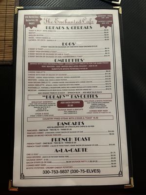 Menu photo 3 The Enchanted Cafe Barberton, OH Menu photo 3 The Enchanted Cafe Barberton, OH