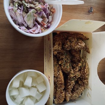 CM Chicken - Tenders. Coleslaw. Pickled radish. - Chicken Shop Near Me - La Habra, California