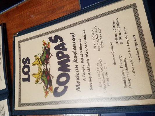 Menu photo 3 Los Compas Mexican Restaurant Raytown, MO