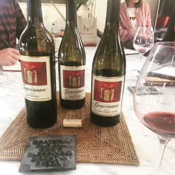 Gracianna Winery - Delicious pinots and zin - Wine Tasting Room Near Me - Healdsburg, California