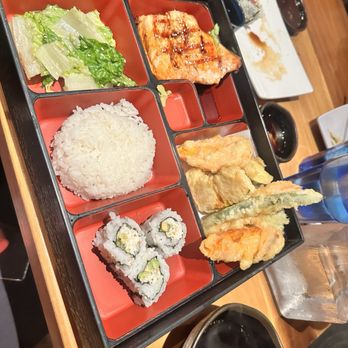 Miki Restaurant - Salmon Teriyaki bento box - Ramen Near Me - San Francisco, California