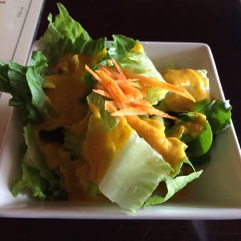 Asian Kitchen - Side salad with ginger sauce - Asian Fusion Near Me - Roswell, Georgia