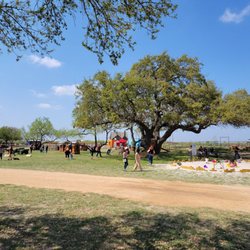 Rockberry Ranch - Sand box and play grounds for kids. Pretty good amount of shaded areas.