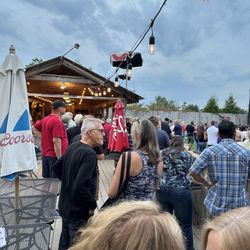 Artie's Bar and Grill - The line for the bar last night at Arties - before Smithereens concert.