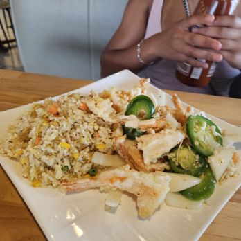 Pho Nguyen - Garlic Shrimp w/Fried Rice - Vietnamese Near Me - Kokomo, Indiana