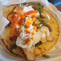Chicken pita Chicken pita