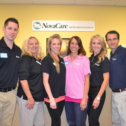 NovaCare Rehabilitation - Wilmington - Wilmington Novacare Team L-R: Steve Goodwin, Joanne Scullion, Alyssa Skolfield, Dawn Dombchik, Caroline Campbell, Dan McConnell