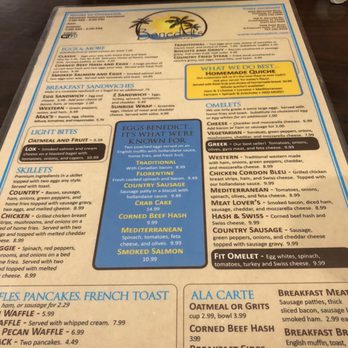 Benedict's Restaurant - Menu - New American Near Me - Dunedin, Florida